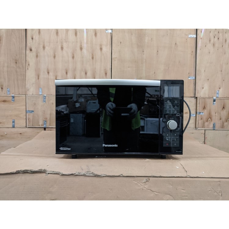 Refurbished Panasonic NN-DF386BBPQ 23L 1000W Combination Microwave Oven Black