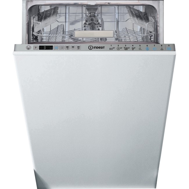Indesit Push&Go 10 Place Settings Fully Integrated Slimline Dishwasher