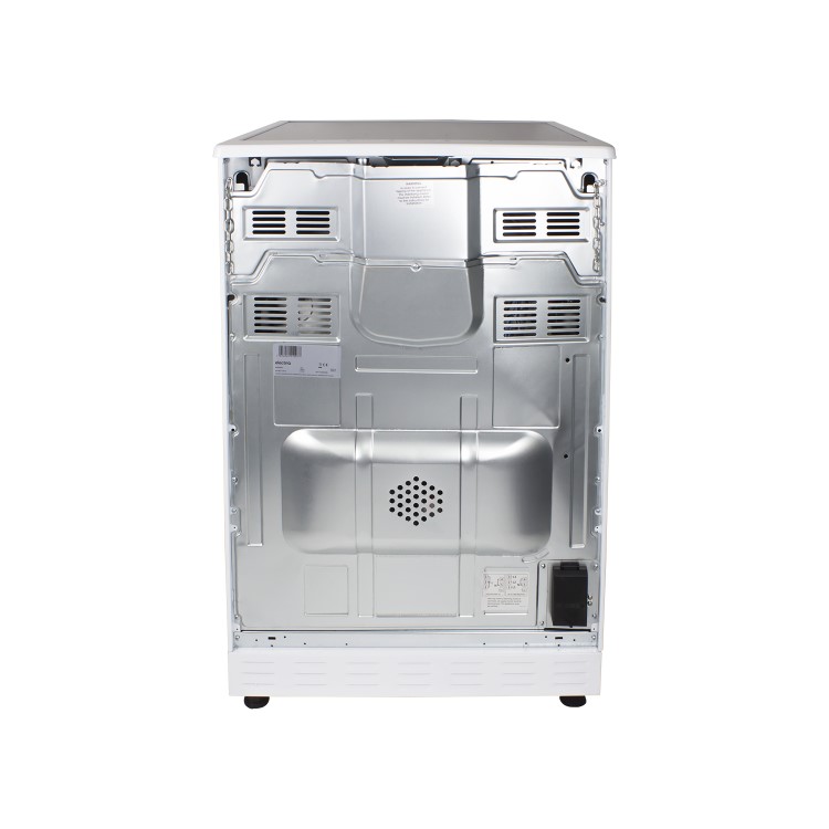 Refurbished electriQ EQEC60W4 60cm Electric Cooker White
