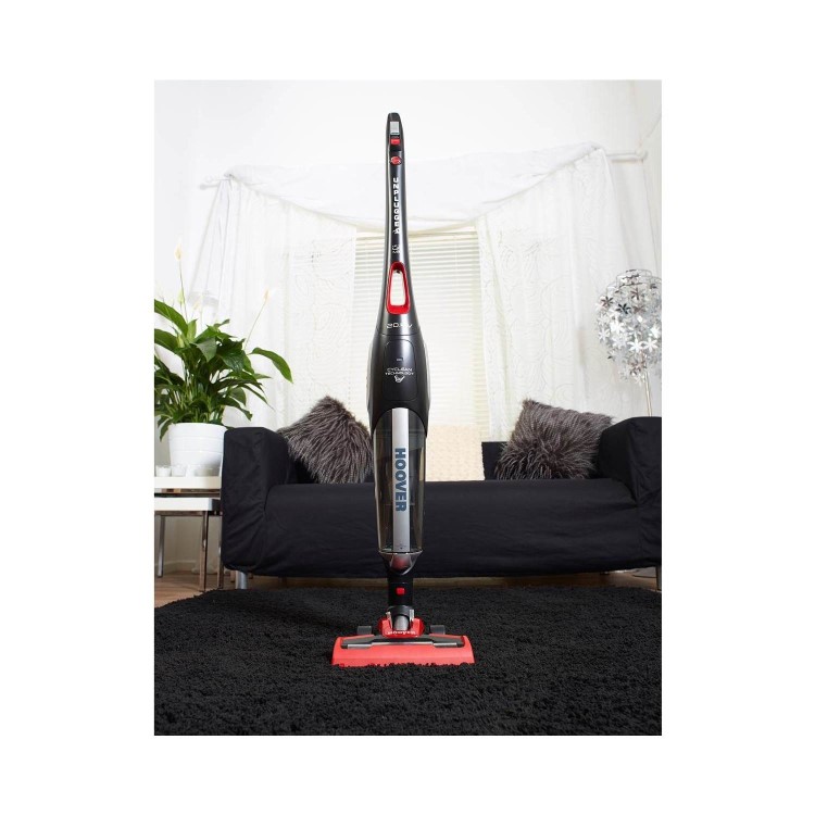 Hoover UNP204B Unplugged Cordless Stick Vacuum Cleaner - Black & Red