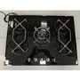 Refurbished CDA HVG720BL 70cm 5 Burner Gas-on-glass Hob Black