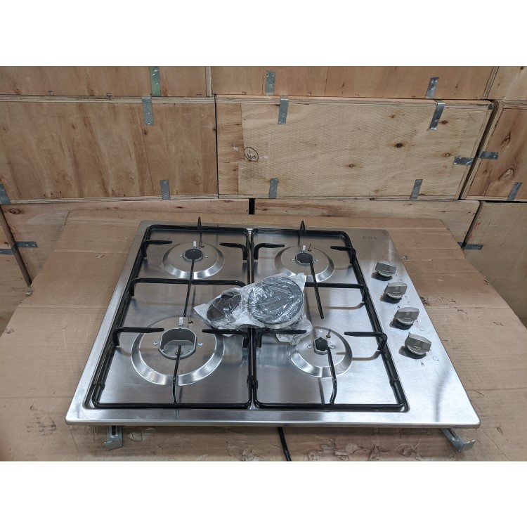 Refurbished CDA HG6150SS 60cm 4 Burner Gas Hob Stainless Steel