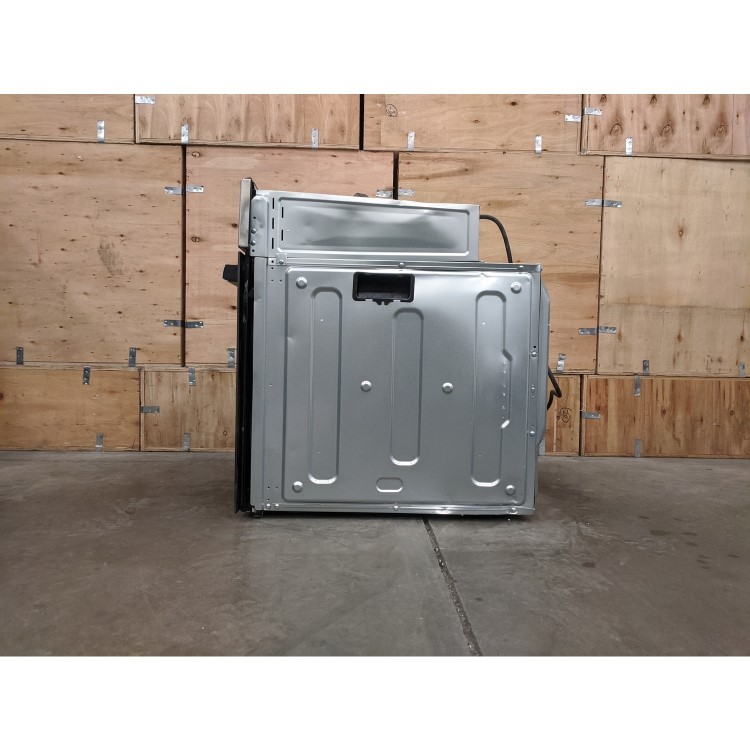 Refurbished electriQ EQOVENM2 60cm Single Built In Electric Oven Stainless Steel