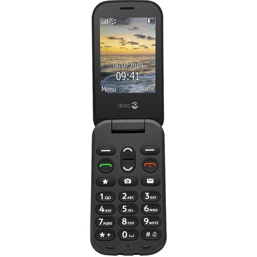Doro 6040 Black 2.8 2G Dual SIM Unlocked & SIM Free Mobile Phone