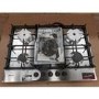 Refurbished Neff N70 T27DS59N0 75cm 5 Burner Gas Hob Stainless Steel