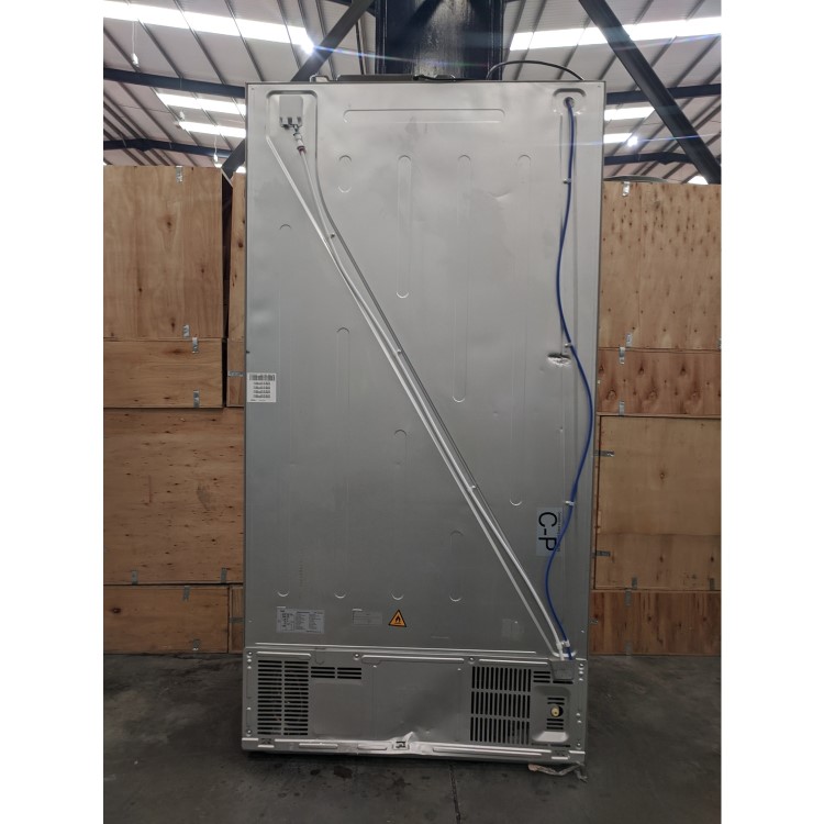 Refurbished Haier HRF-522IG6 500 Litre American Fridge Freezer Silver