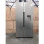 Refurbished Haier HRF-522IG6 500 Litre American Fridge Freezer Silver