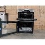 Refurbished Hotpoint HDM67I9H2CX 60cm Double Oven Induction Electric Cooker Stainless Steel