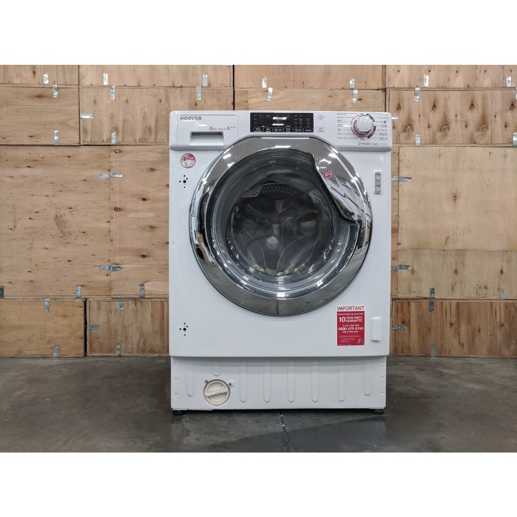 Refurbished Hoover H-Wash & Dry 300 HBDOS695TAMCE-80 Integrated 9/5KG 1600 Spin Washer Dryer