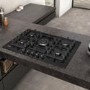 Refurbished Neff N70 T27CS59S0 75cm 5 Burner Gas on Glass Gas Hob Black