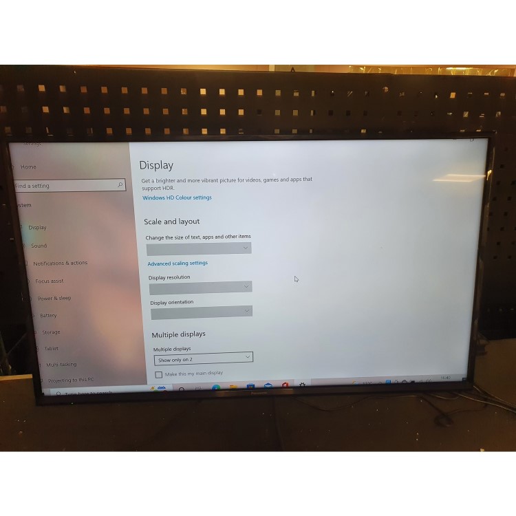 Refurbished Panasonic 43" 4K Ultra HD with HDR LED Freeview Play Smart TV