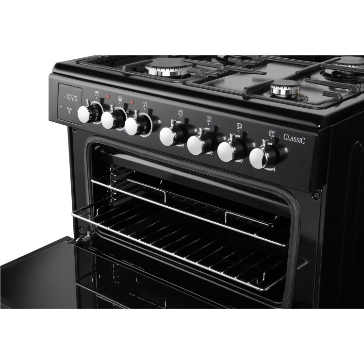 Rangemaster Classic 60cm Gas Cooker - Black
