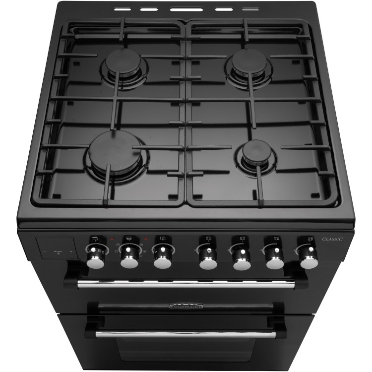 Rangemaster Classic 60cm Gas Cooker - Black