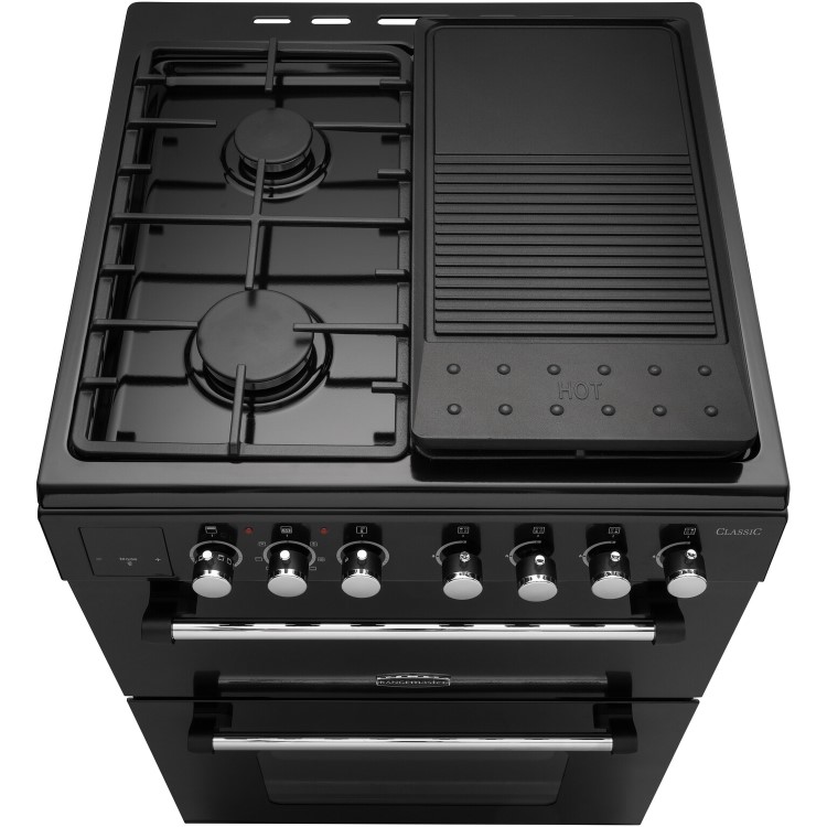 Rangemaster Classic 60cm Gas Cooker - Black