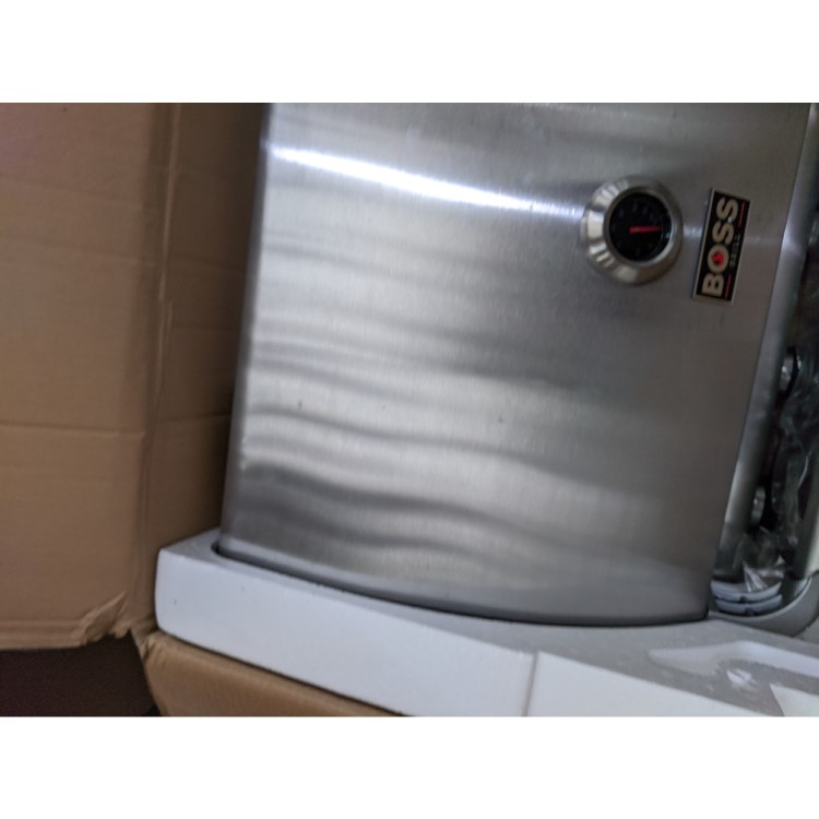 Refurbished Boss Grill Kentucky Premium - 4 Burner Gas BBQ Grill with Side Burner - Stainless Steel