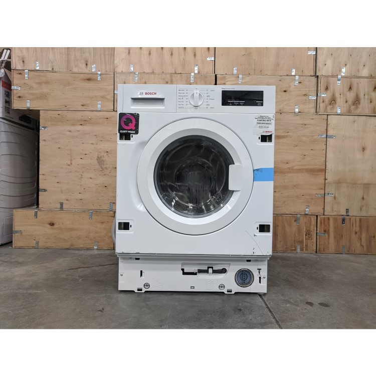 Refurbished Bosch Serie 6 WIW28300GB Integrated 8KG 1400 Spin Washing Machine White