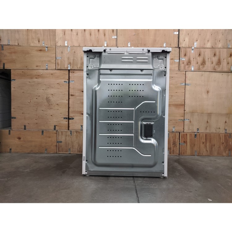 Refurbished Hotpoint Ultima HUE61PS 60cm Double Oven Electric Cooker with Ceramic Hob White