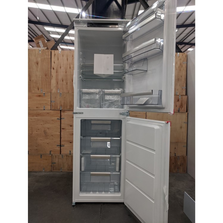 Refurbished AEG SCE818F6NS Integrated 253 Litre 50/50 Frost Free Fridge Freezer