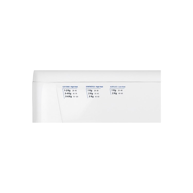 GRADE A3 - Hotpoint TVHM80CP 8kg Freestanding Vented Tumble Dryer White