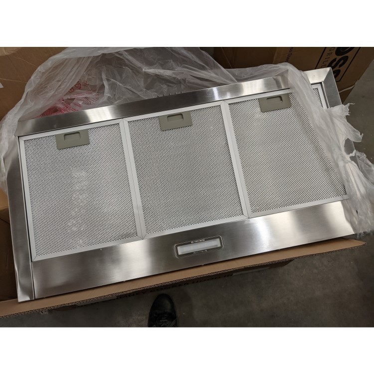 Refurbished electriQ eiq90chimss 90cm Pyramid Chimney Cooker Hood Stainless Steel