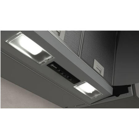 GRADE A2 - Neff D61MAC1X0B 60cm Integrated Cooker Hood - Silver