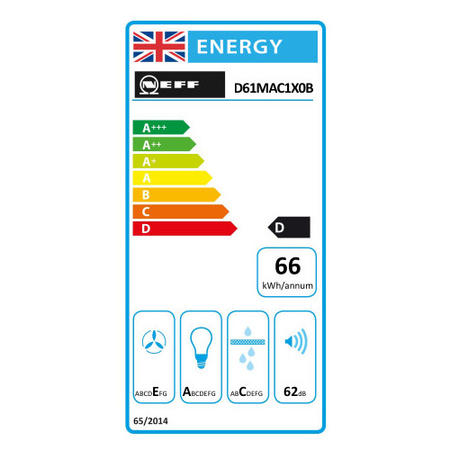 Neff N30 60cm Integrated Cooker Hood - Silver