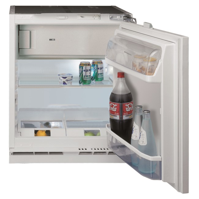 Hotpoint 108 Litre Integrated Under Counter Fridge with Ice Box 