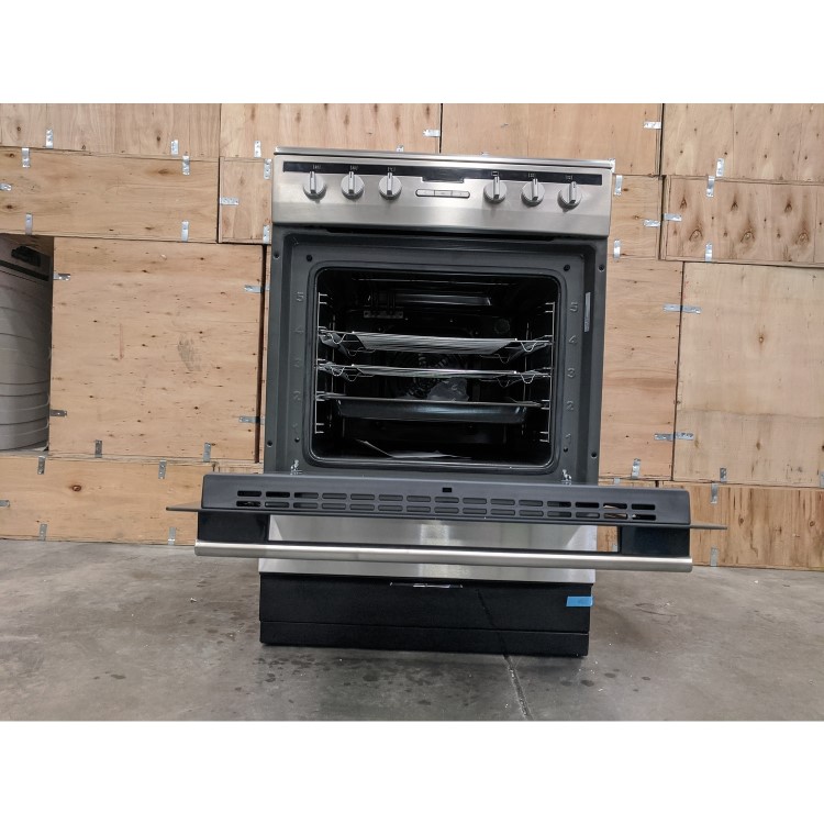 Refurbished Amica 608CE2TAXX 60cm Electric Cooker with Ceramic Hob Stainless Steel