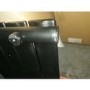 GRADE A2 - Black Heated Towel Rail Radiator 1600 x 600mm - Tundra