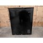 Refurbished electriQ EIQCHEST141LEDBLACK Freestanding 32 Litre Table Top Chest Freezer