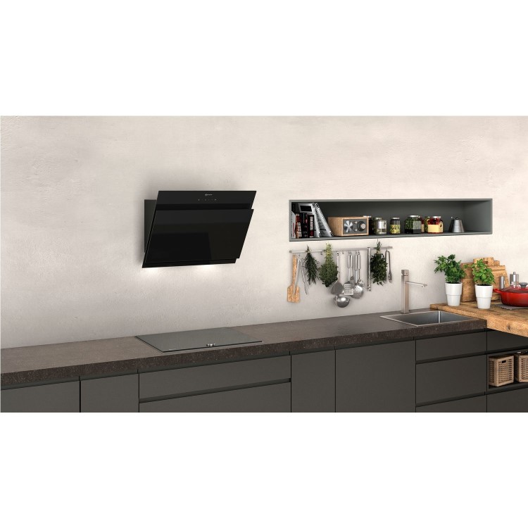 Neff N50 60cm Angled Cooker Hood - Black