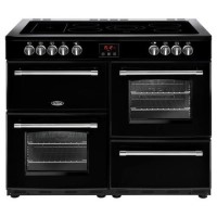 Belling Farmhouse 110E 110cm Electric Range Cooker - Black