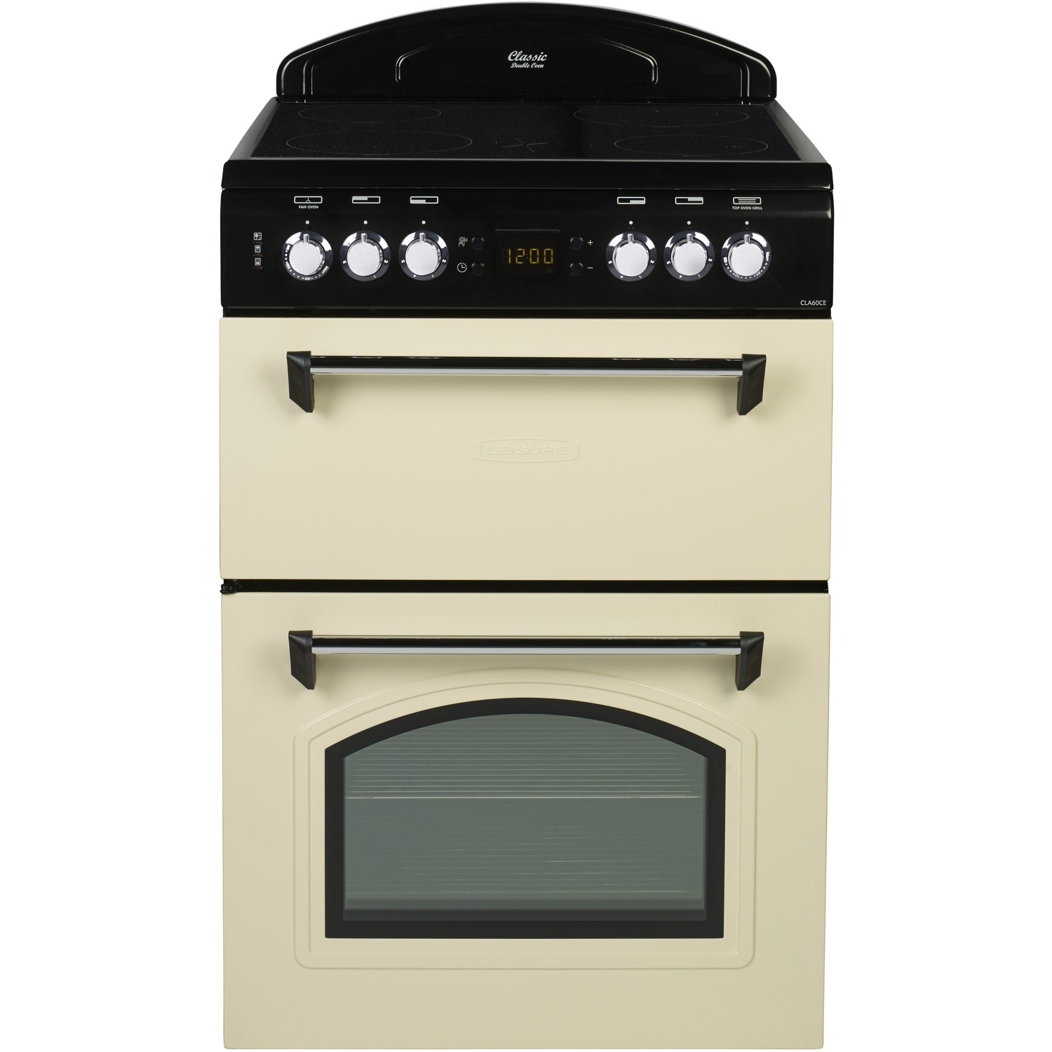 Leisure CLA60CEC Classic 60cm Double Oven Electric Cooker - Cream