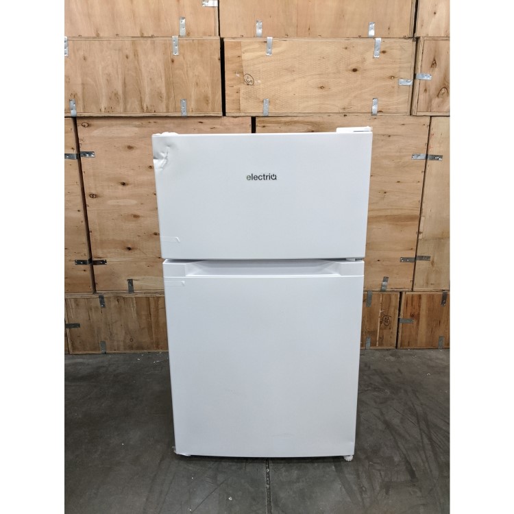Refurbished electriQ Eiqucffwh Freestanding 86 Litre 60/40 Fridge Freezer