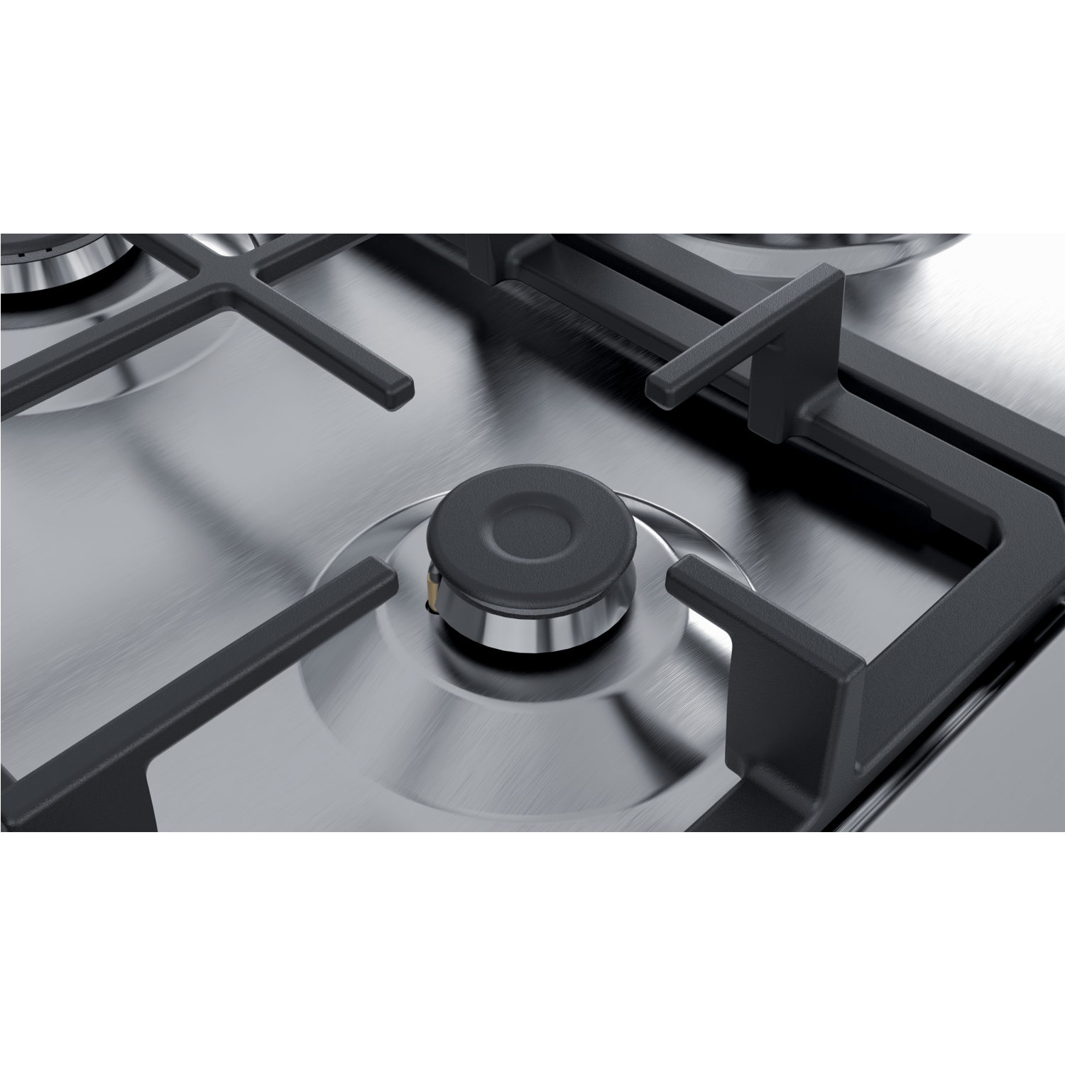 Bosch Serie 4 75cm 5 Burner Gas Hob Stainless Steel PGQ7B5B90