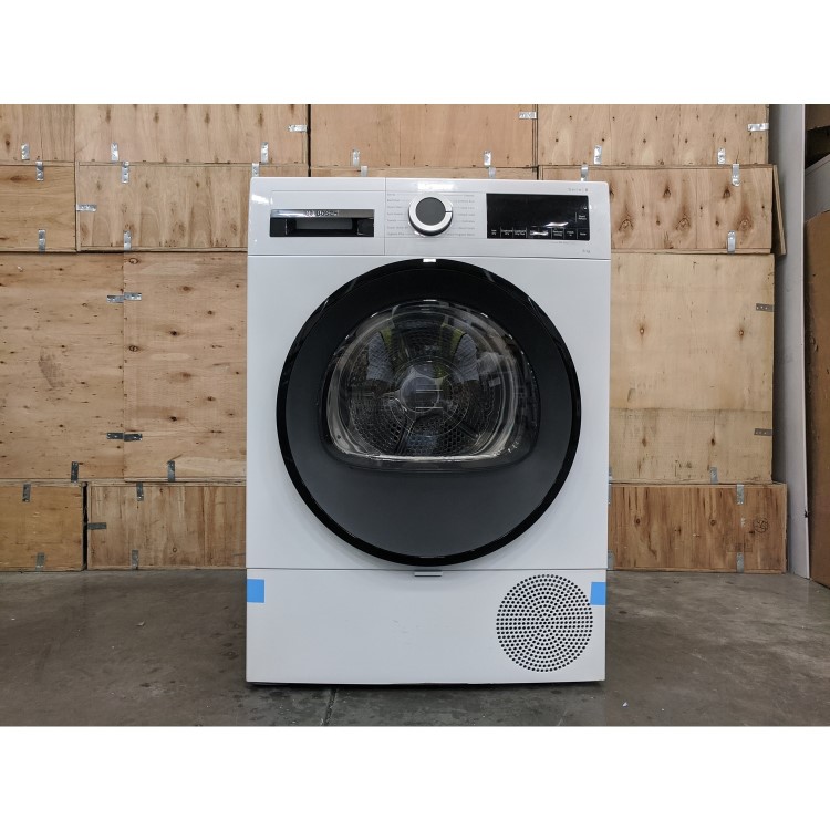 Refurbished Bosch WQG233D8GB Freestanding Heat Pump 8KG Tuumble Dryer