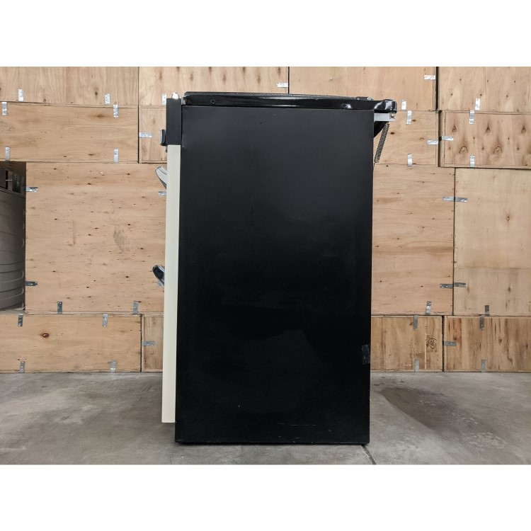 Refurbished Stoves Richmond 600E 60cm Double Oven Electric Cooker with Ceramic Hob and Lid Cream