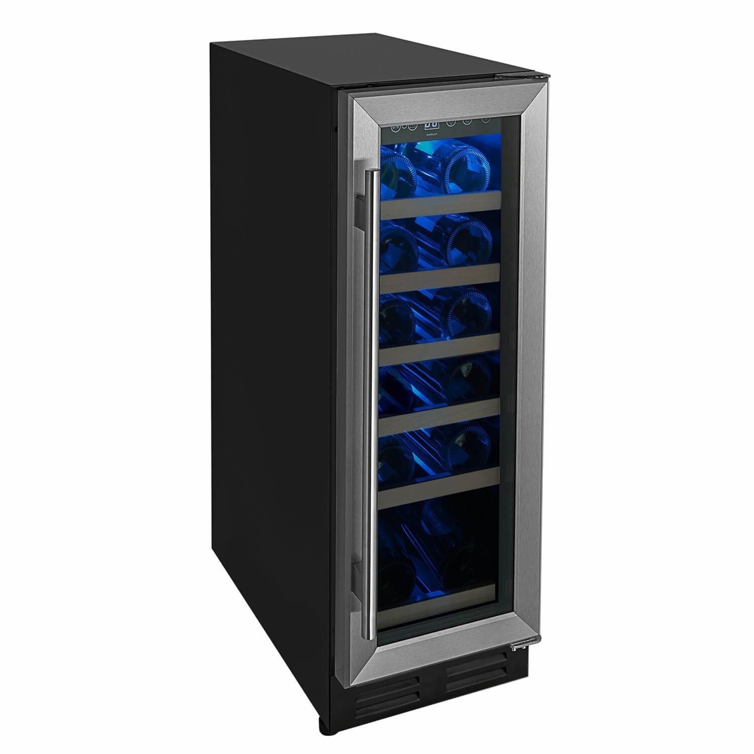 electriQ 18 Bottle Capacity Single Zone Freestanding Wine Cooler