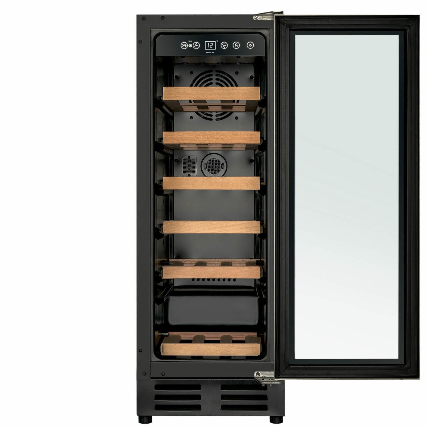 electriQ 18 Bottle Capacity Single Zone Freestanding Wine Cooler