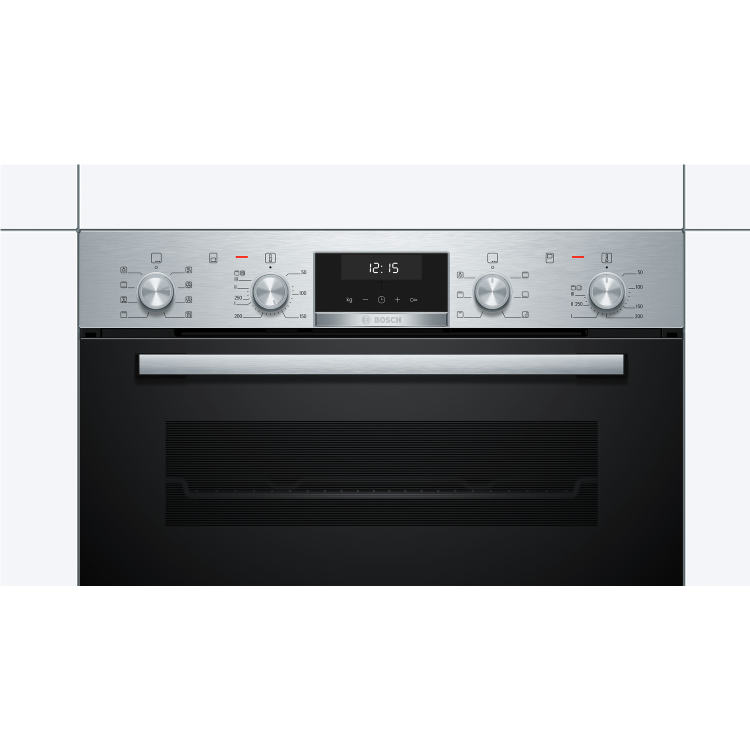 Bosch Series 6 Built In Electric Double Oven - Stainless Steel