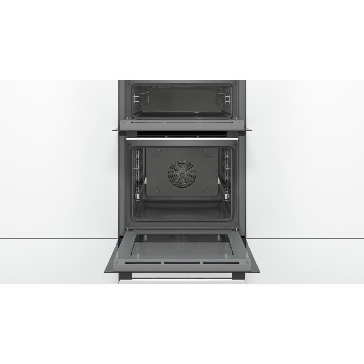 Bosch Series 6 Built In Electric Double Oven - Stainless Steel
