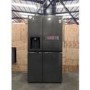 Refurbished LG GSLV70MCTF Freestanding 635 Litre American Fridge Freezer Black