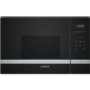 GRADE A2 - Siemens BF525LMS0B iQ500 20L Built In Microwave Oven For a 60cm Slim Depth Cabinet - Stainless Steel