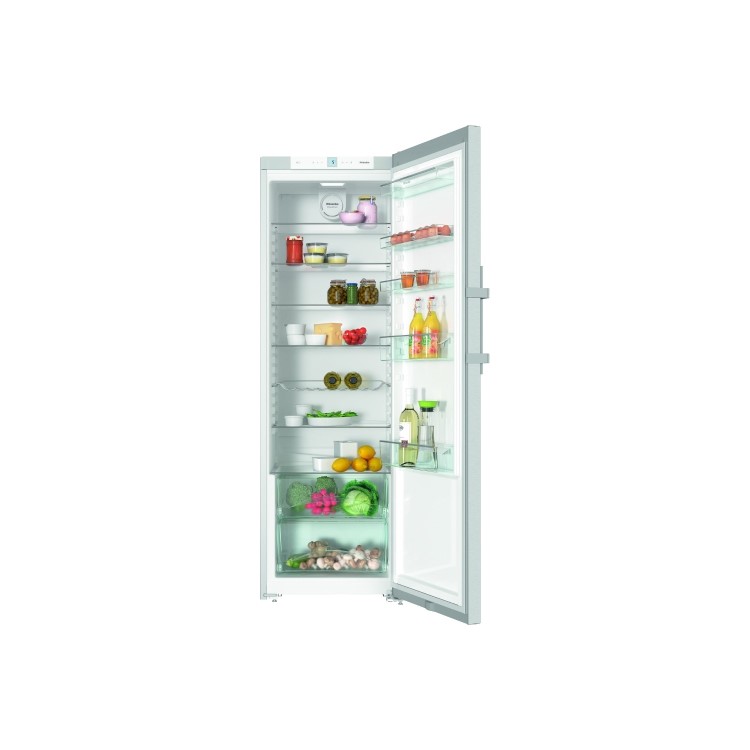 Refurbished Miele K28202Dclst Freestanding 381 Litre Fridge Clean Steel