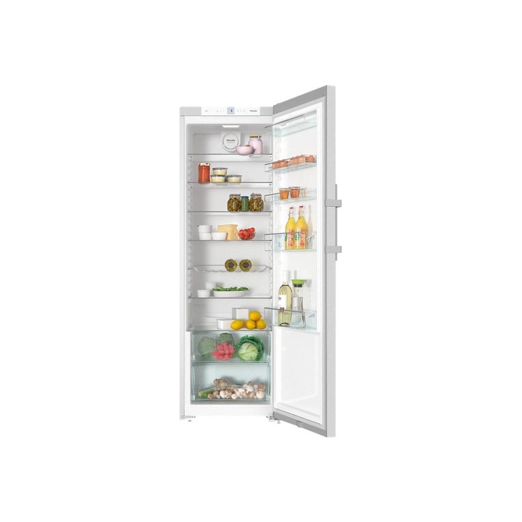 Refurbished Miele K28202Dclst Freestanding 381 Litre Fridge Clean Steel