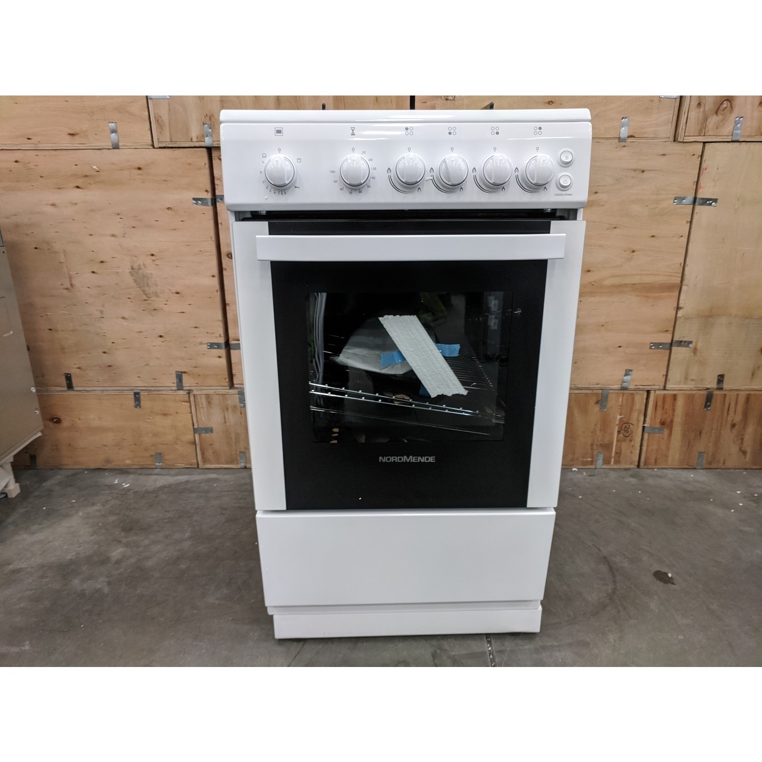 Refurbished NordMende CSG52LPGWH 50cm Single Oven Gas Cooker 78285094/1/CSG52LPGWH Appliances