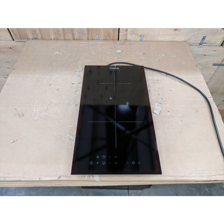 Refurbished Zanussi ZITN323K 29cm Domino Induction Hob Black