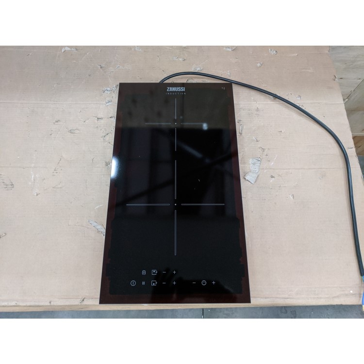 Refurbished Zanussi ZITN323K 29cm Domino Induction Hob Black