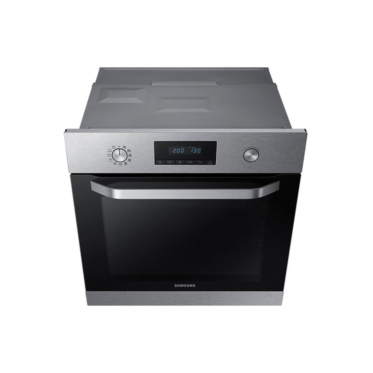 Refurbished Samsung NV70K3370BS 60cm Single Built In Electric Multifunction Pyrolytic Oven Stainless Steel