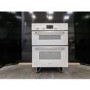 Refurbished Indesit Aria IDU6340WH 60cm Double Built Under Electric Oven White